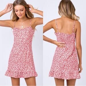 Princess Polly Deniz Blush Pink Mini Dress 4